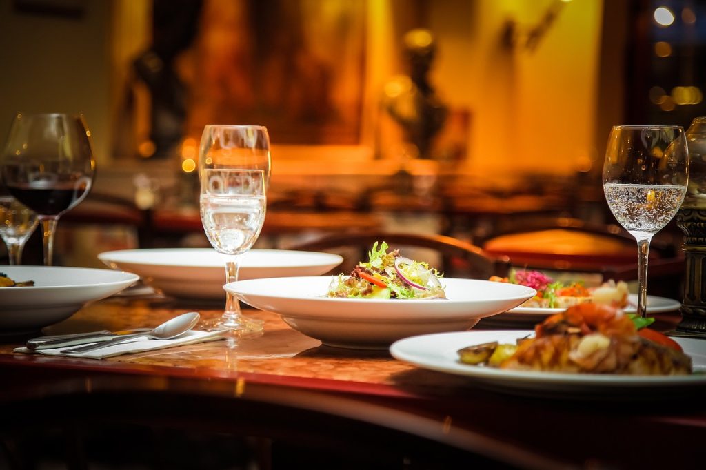 Mesa de restaurante
